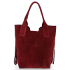 Dámská kabelka shopper bag Vittoria Gotti bordová VPOS9